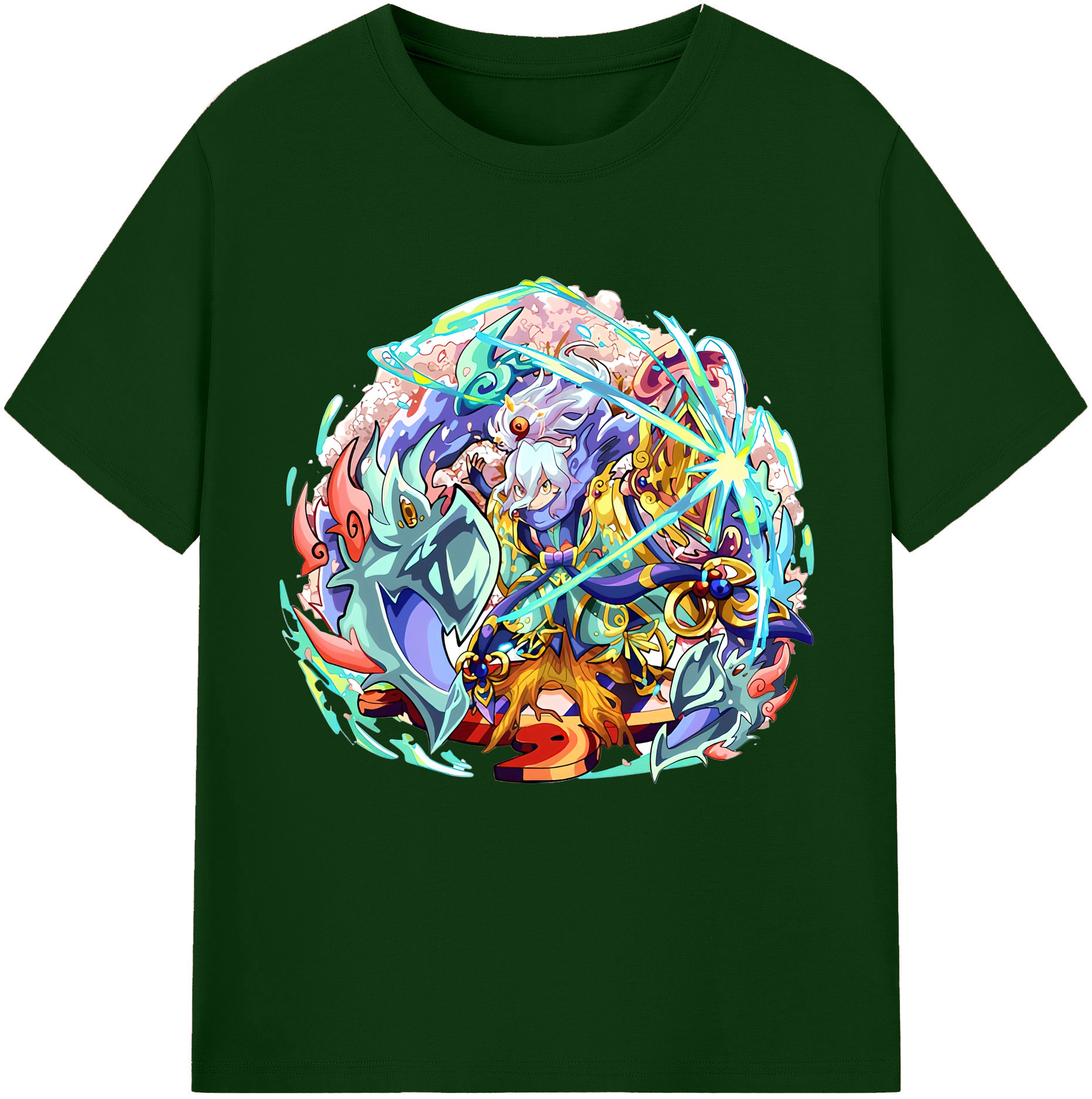 （画像用） 妖怪ウォッチ Yo-kai Watch 綿100％半袖Tシャツ（フロントプリント）